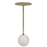 Gimlet Drink Table, White
